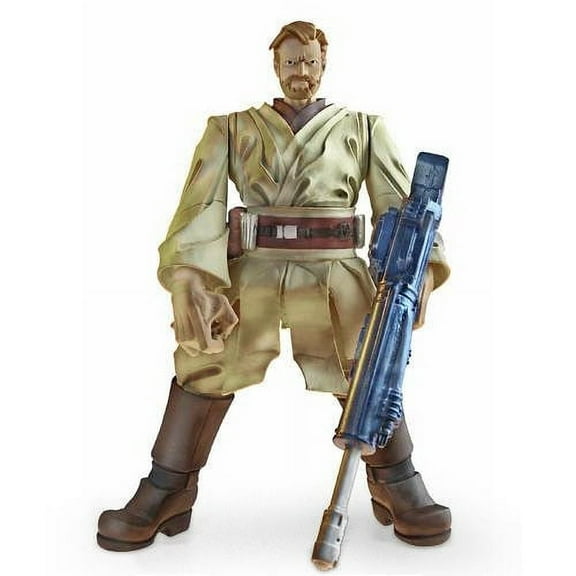 Star Wars Force Battlers Obi-Wan Kenobi Figure w/ Lightsaber Attack