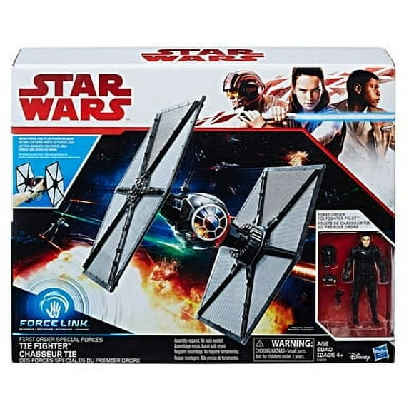 Star Wars Force Link First Order Special Force TIE Fighter & Figure