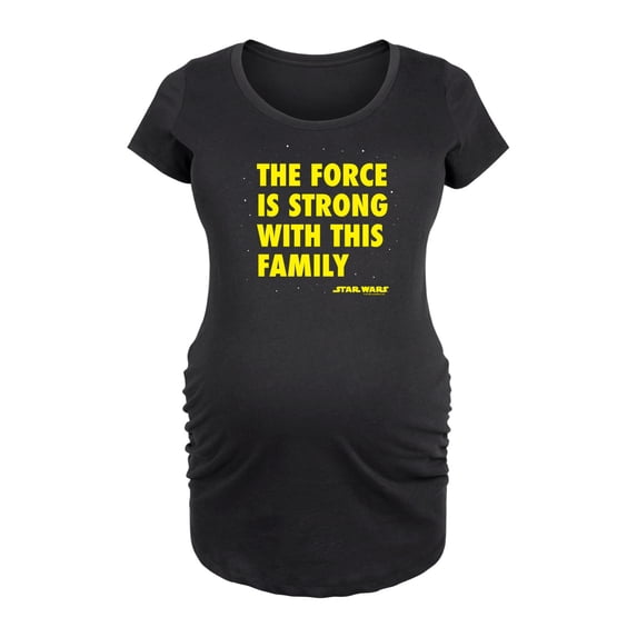 Star Wars - Force Strong Family - Women's Maternity Scoop Neck Graphic T-Shirt