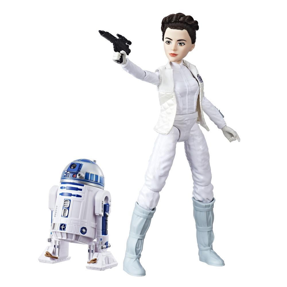 ハズブロ PRINCESS LEIA ORGANA & R2-D2 フィギュア Star Wars Forces of Destiny Princess Leia Organa and R2-D2
