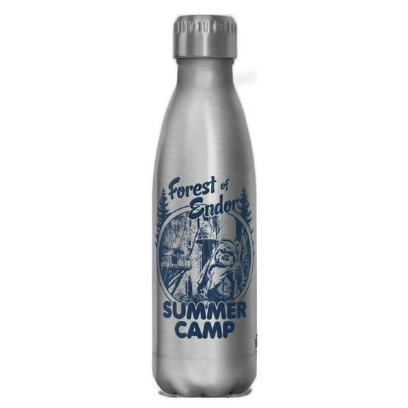 Star Wars Forest of Endor Summer Camp  Stainless Steel Water Bottle Stainless Steel 17 oz.