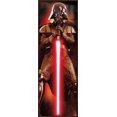 thumbnail image 1 of Star Wars - Framed Door Movie Poster (Darth Vader / Lightsaber) (Size: 22" X 63") (Antique Copper Aluminum Frame), 1 of 6