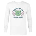thumbnail image 1 of Star Wars Friend of the Forest Moon Support Endor Retro Ewok - Long Sleeve T-Shirt for Men - Customized-White, 1 of 5