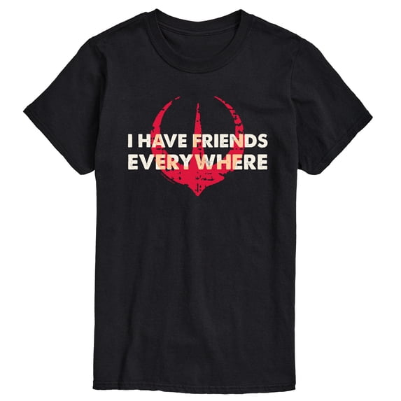 Star Wars - Friends Everywhere - Men's Short Sleeve Graphic T-Shirt