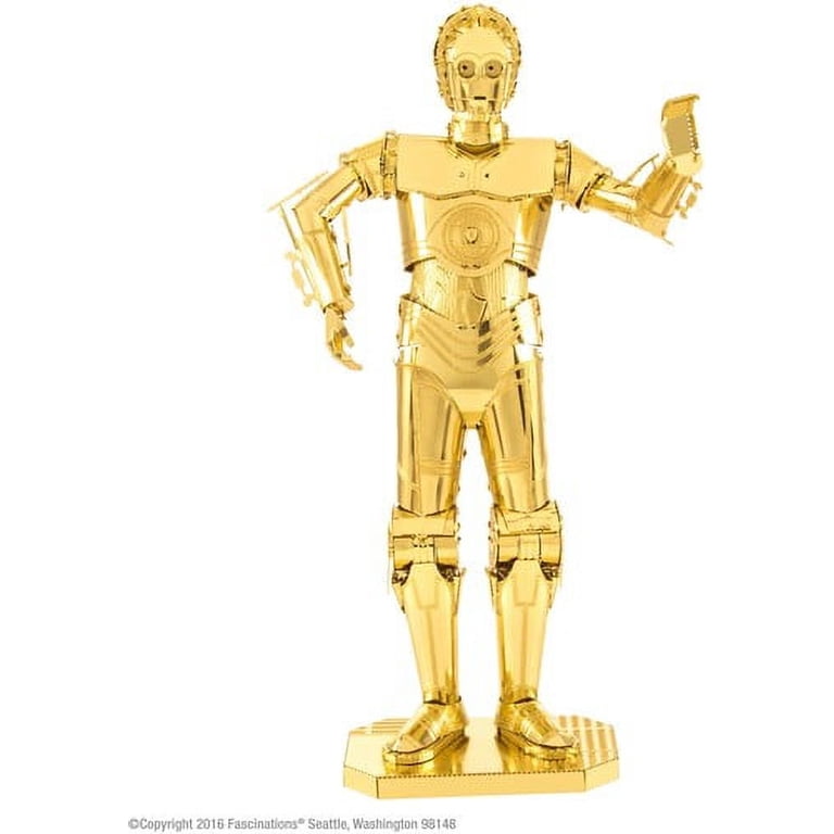 C-3PO フィギュア ゴールド Star Wars GOLD C-3P0 - Walmart.com