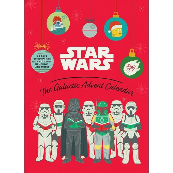 Star Wars: the Galactic Advent Calendar: 25 Days of Surprises with Booklets, Trinkets, and More! (Official Star Wars 2021 Advent Calendar, Countdown to Christmas)