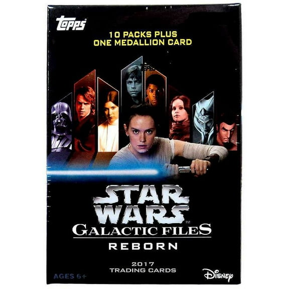 Star Wars Galactic Files Reborn Trading Card BLASTER Box