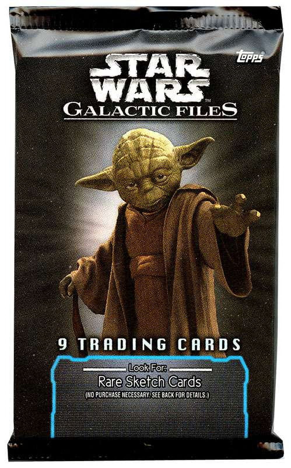 TOPPS Star Wars Galactic Files Series 1 Trading Card Retail Pack