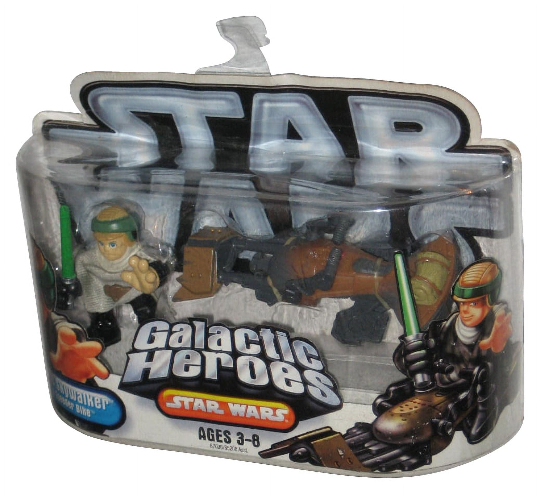 Star Wars Galactic Heroes (2006) Luke Skywalker & Speeder Bike
