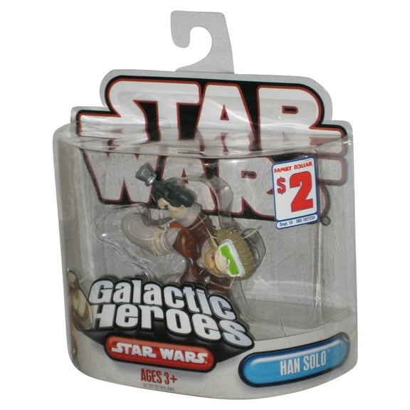 Star Wars Galactic Heroes (2007) Hasbro Han Solo Mini Figure