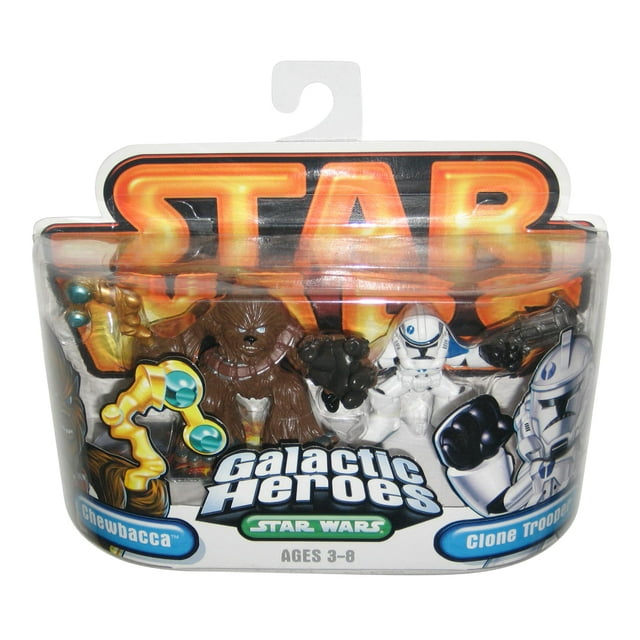 Star Wars Galactic Heroes Chewbacca & Clone Trooper