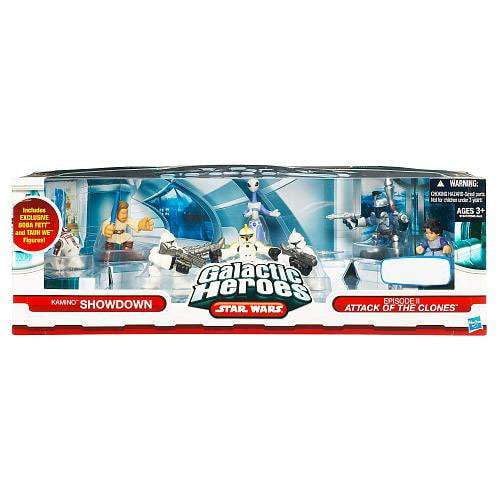 Star Wars Galactic Heroes Cinema Scenes Kamino Showdown Mini