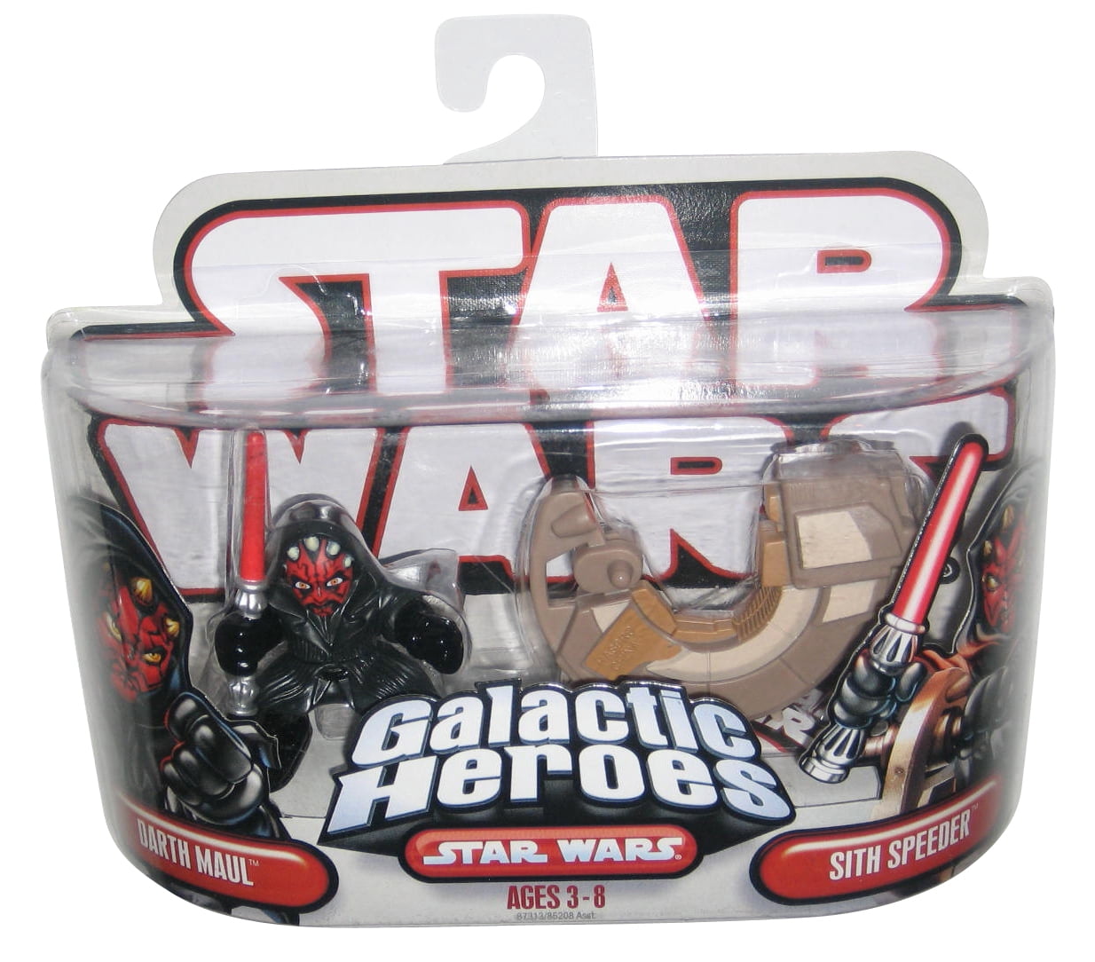 Star Wars Galactic Heroes Darth Maul & Sith Speeder Figure Set