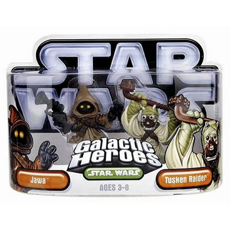 Star Wars Galactic Heroes Jawa and Tusken Raider - Walmart.com