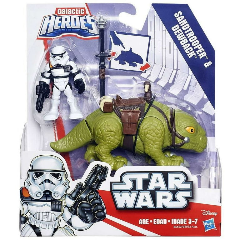 Star Wars Galactic Heroes: Sandtrooper and Dewback - Walmart.com