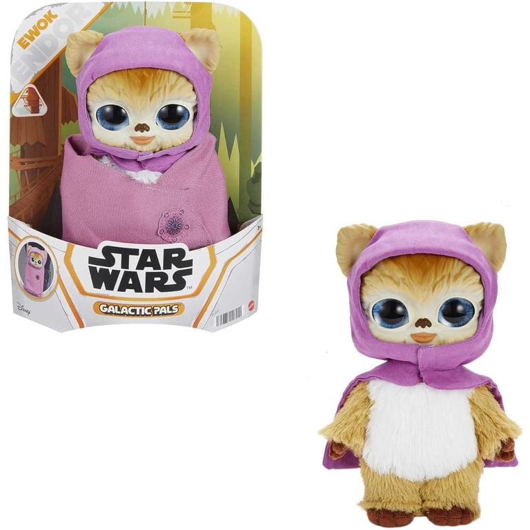 マテル スターウォーズ GALACTIC PALS STARWARS Star Wars Galactic Pals Ewok Plush - Walmart.com