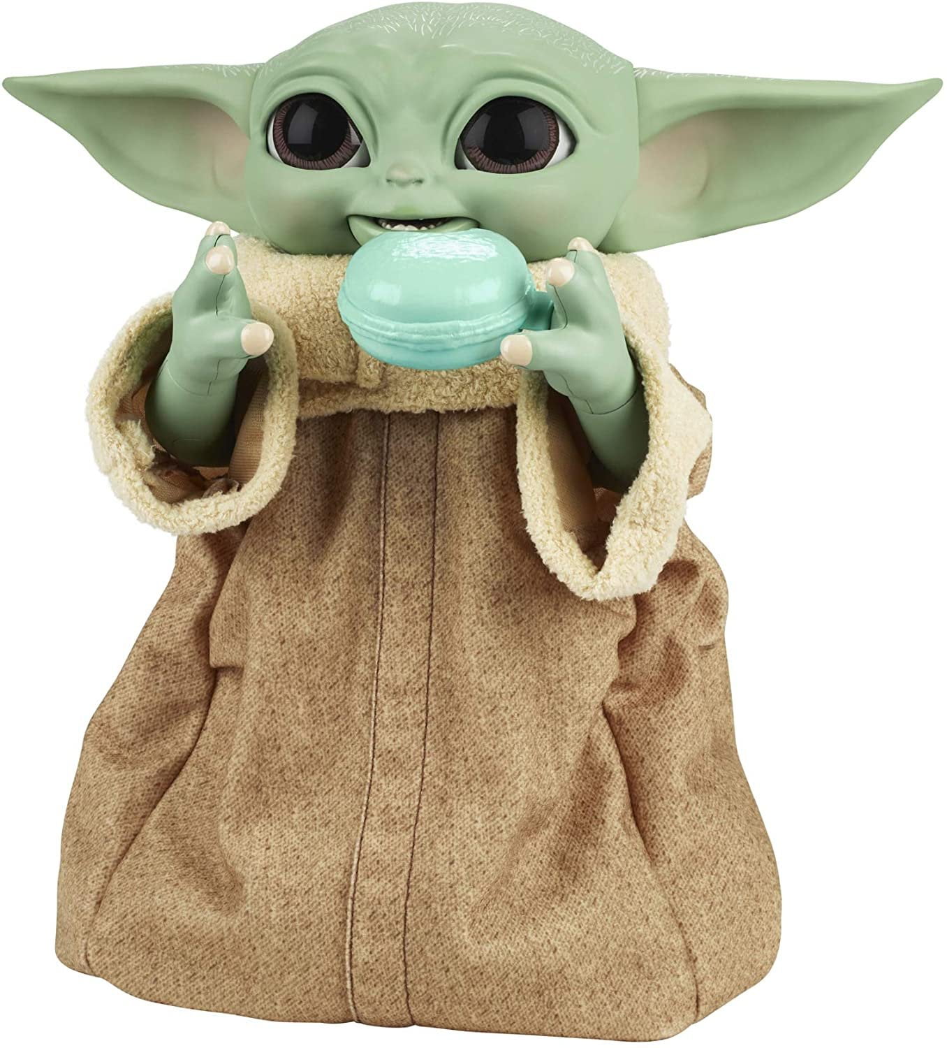 Star Wars Galactic Snackin Grogu 9.25-Inch-Tall Animatronic Toy, Over 40 Sound