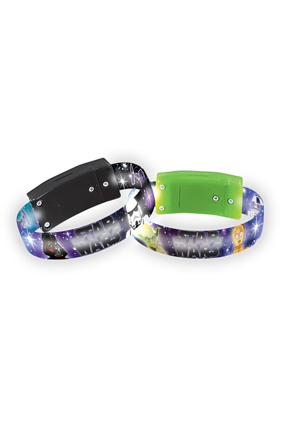 Star Wars 'Galaxy of Adventures' Light-Up Bracelets / Favors (4ct)
