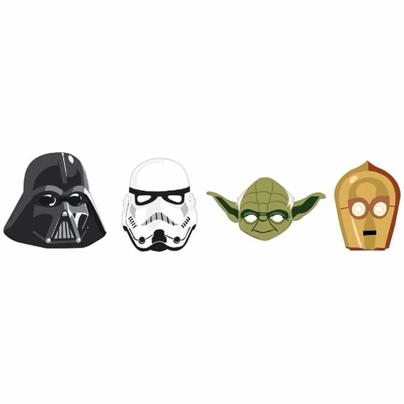 Star Wars Galaxy Paper Masks (8)