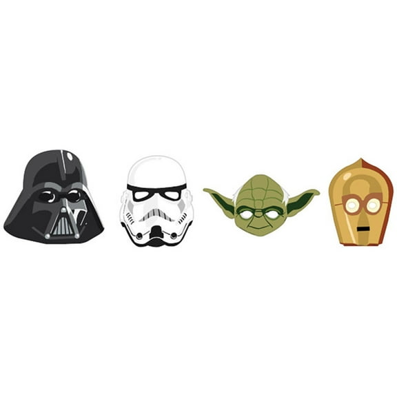 Star Wars Galaxy Paper Masks (8)
