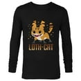 thumbnail image 1 of Star Wars Galaxy of Creatures Galactic Pals Happy Loth-Cat - Long Sleeve T-Shirt for Men - Customized-Black, 1 of 5