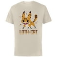 thumbnail image 1 of Star Wars Galaxy of Creatures Galactic Pals Happy Loth-Cat - Short Sleeve Cotton T-Shirt for Adults - Customized-Natural, 1 of 5