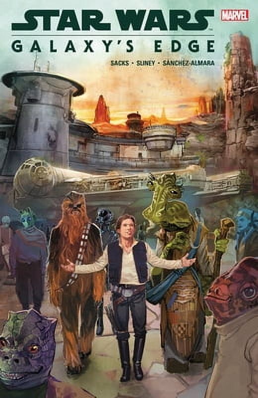 Star Wars Galaxy's Edge Paperback Comic Adventure