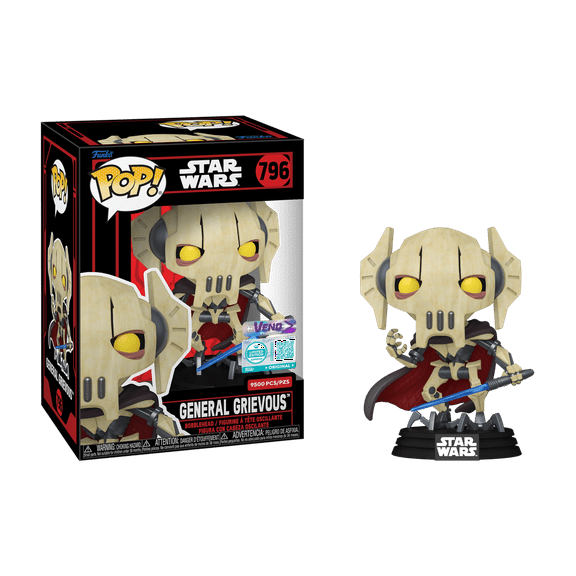 Star Wars General Grievous 9500K Limited Edition Funko Pop! Vinyl Figure #796