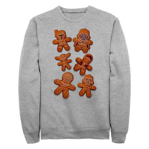 Star Wars Gingerbread Cookies Christmas Sweatshirt-3XLarge