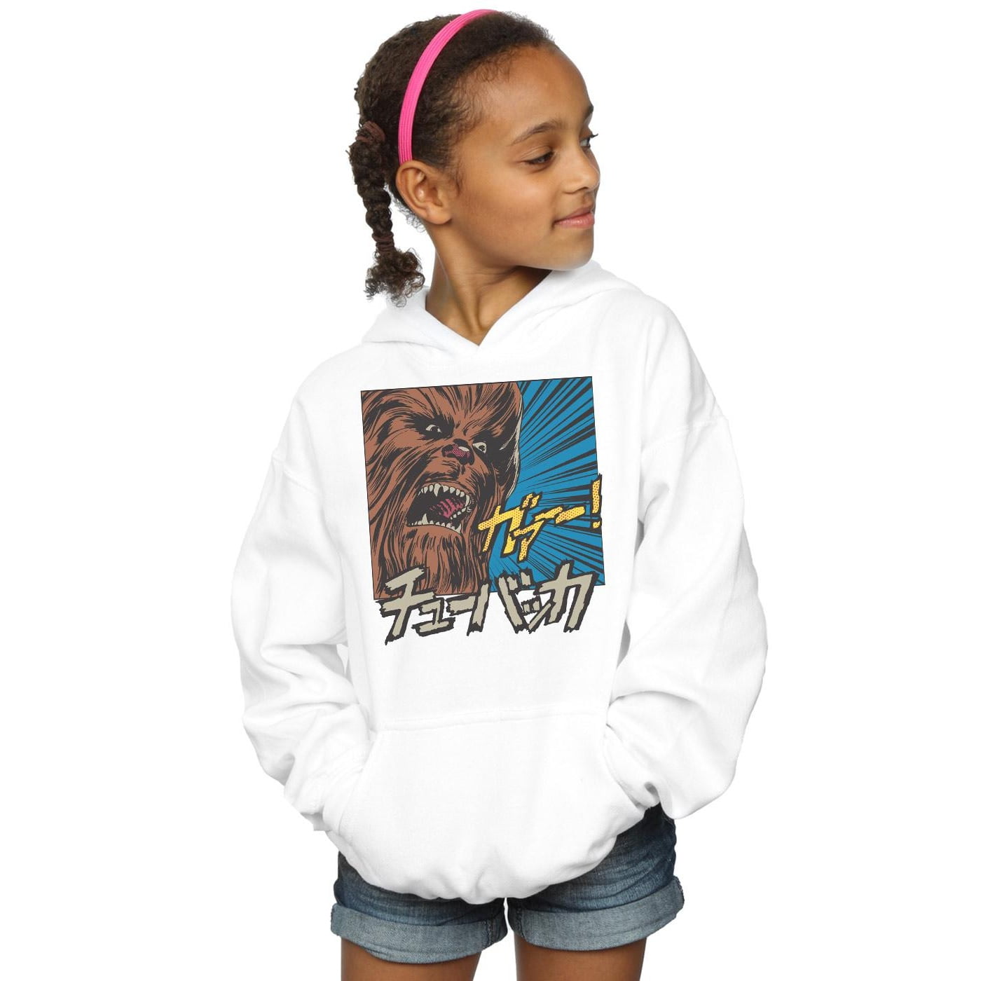 INTIMO Star Wars Women's Chewbacca Roar Pajama Set - Sweater & Shorts, Officially Licensed Sleepwear