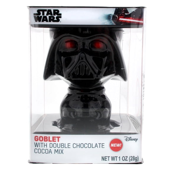 Star Wars Goblet with Chocolate Cocoa Mix Set, 2 Piece