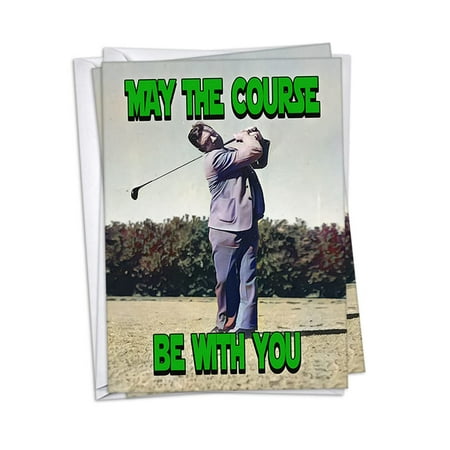 Star Wars Golfer Father's Day Cards | 2 Pack Set (5x7)