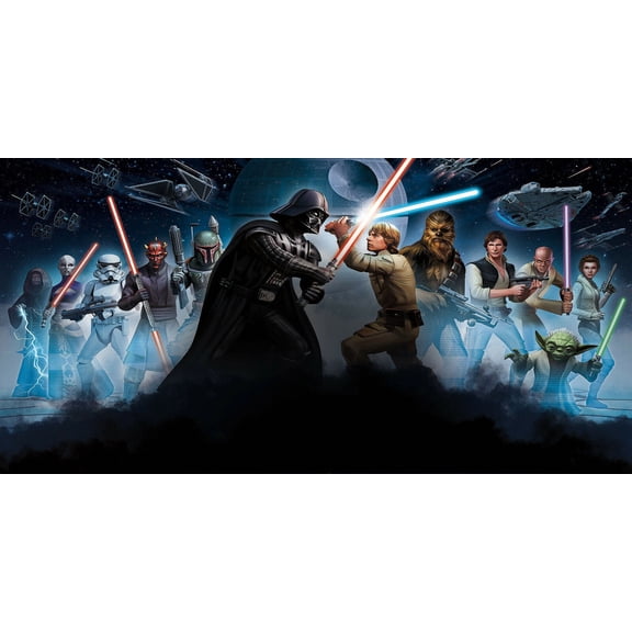 Star Wars Good vs Evil Wall Art
