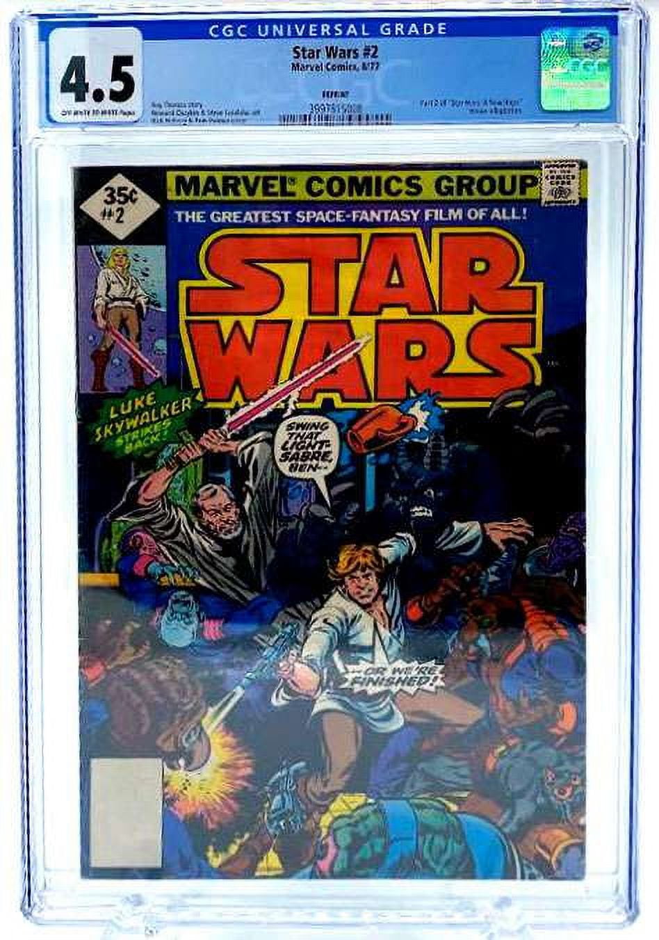 Star Wars -The clone wars 1 NEWSTAND cgc 9.8 | Undisputed