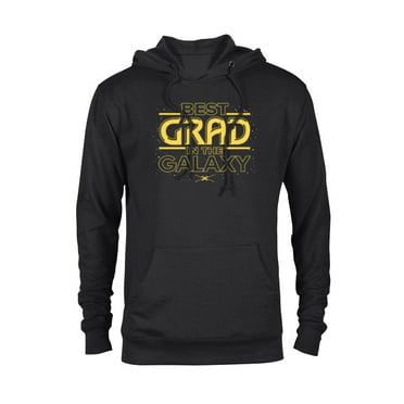 Star Wars Graduation Best Grad in the Galaxy New Graduate- Pullover Hoodie for Adults - Customized-Black