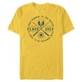 thumbnail image 1 of Star Wars Graduation Jedi Academy Class of 2024 New Grad - Short Sleeve Blended T-Shirt for Adults - Customized-Yellow, 1 of 5