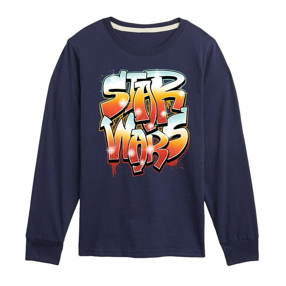 Star Wars - Graffiti - Toddler And Youth Long Sleeve Tee