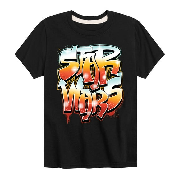 Star Wars - Graffiti - Toddler And Youth Short Sleeve Tee