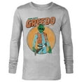 thumbnail image 1 of Star Wars Greedo Shot First Retro - Long Sleeve T-Shirt for Men - Customized-Athletic Heather, 1 of 5