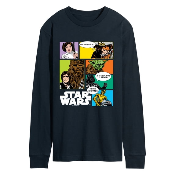 Star Wars - Grid Long Sleeve Graphic T-Shirt