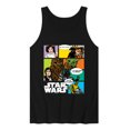 thumbnail image 1 of Star Wars - Grid - Men's Sleeveless Graphic Tank, 1 of 4