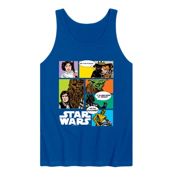 Star Wars - Grid Graphic Tank Top