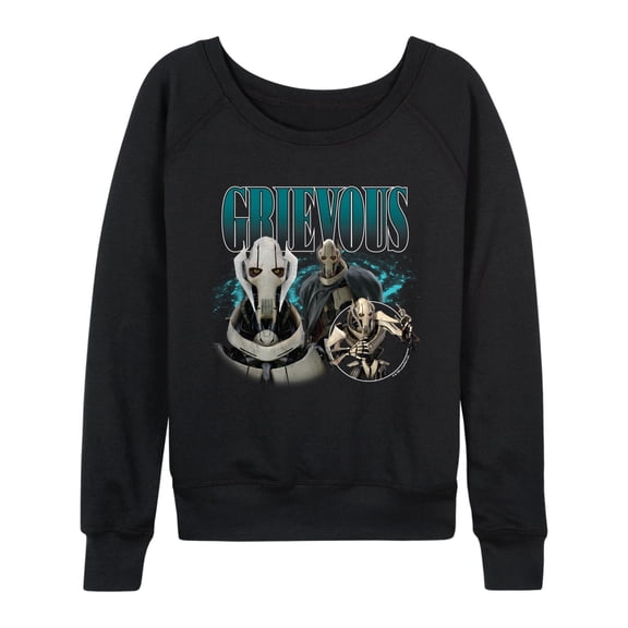 Star Wars - Grievous Bootleg - Women's French Terry Long Sleeve Pullover