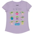 thumbnail image 1 of Star Wars - Grogu All The Feels Boys' Short Sleeve Graphic T-Shirt, 1 of 3