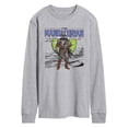 thumbnail image 1 of Star Wars - Grogu And Mandalorian - Men's Long Sleeve Graphic T-Shirt, 1 of 3