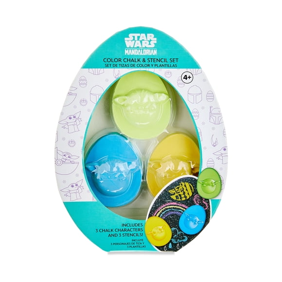 Star Wars Grogu Easter Chalk Set