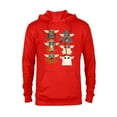 thumbnail image 1 of Star Wars Grogu Halloween Costumes - Pullover Hoodie for Adults - Customized-Red, 1 of 5