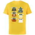 thumbnail image 1 of Star Wars Grogu Halloween Costumes - Short Sleeve Cotton T-Shirt for Adults - Customized-Yellow, 1 of 5