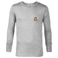 thumbnail image 1 of Star Wars Grogu Halloween Cute Space Pirate Captain Costume - Long Sleeve T-Shirt for Men - Customized-Athletic Heather, 1 of 5