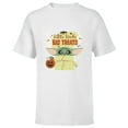 thumbnail image 1 of Star Wars Grogu Halloween Little Tricks Big Treats - Short Sleeve T-Shirt for Kids - Customized-White, 1 of 5